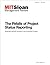 The Pitfalls of Project Status Reporting - Journal Article