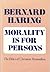 Morality is for Persons: Th...