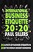 International Business Etiquette 20:20: 20 aspects of business etiquette in 20 of the world's biggest economies