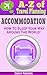A-Z of Travel Planning: Accommodation. How To Sleep Your Way Around The World! (Book 1)