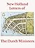 Letters of the Dutch Ministers in New Amsterdam