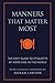 Manners That Matter Most: The Easy Guide to Etiquette at Home and in the World