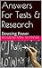 Answers For Tests & Researc...