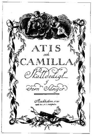 Atis och Camilla: Skaldedigt i fem sånger