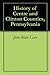 History of Centre and Clinton Counties, Pennsylvania