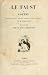 Faust - edizione italiana (Italian Edition)