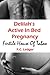 Delilah's Active In Bed Pregnancy: MFF (Fertile House of Taboo Book 5)