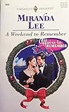 A Weekend to Remember (Affairs to Remember #2)
