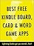 Best Free Kindle Board, Card, & Word Game Apps (Lightning Apps Book 1)