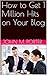 How to Get 1 Million Hits on Your Blog