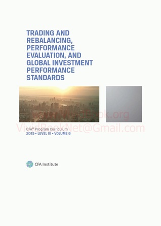 CFA Program Curriculum, Level 3, 2015, #6 (ebook)