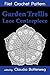 Garden Trellis Lace Centerpiece Filet Crochet Pattern