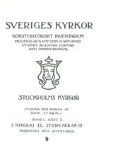 Storkyrkan 3 Inredning och inventarier