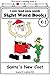 Santa's New Coat: I CAN READ EASY WORDS SIGHT WORD BOOKS: Level K-1 Early Reader: Beginning Readers