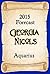 Georgia Nicols' 2015 Forecast for Aquarius (Georgia Nicols' 2015 Astrological Forecasts Book 11)