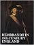 Rembrandt in Eighteenth Cen...