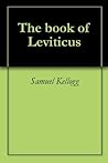 The book of Levit...