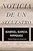 Noticia de un secuestro (Spanish Edition)