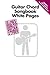 Guitar Chord Songbook White Pages: The Largest Collection of Songs with Complete Guitar Chords & Lyrics (GUITARE)