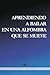APRENDIENDO A BAILAR EN UNA ALFOMBRA QUE SE MUEVE (Spanish Edition)