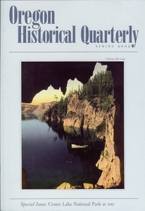 Oregon Historical Quarterly (Volume 103, Number 1) Spring 2002 Special Issue: Crater Lake National Park at 100