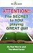 Attention!! the Secret to Y...
