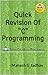 Quick Revision of C programming