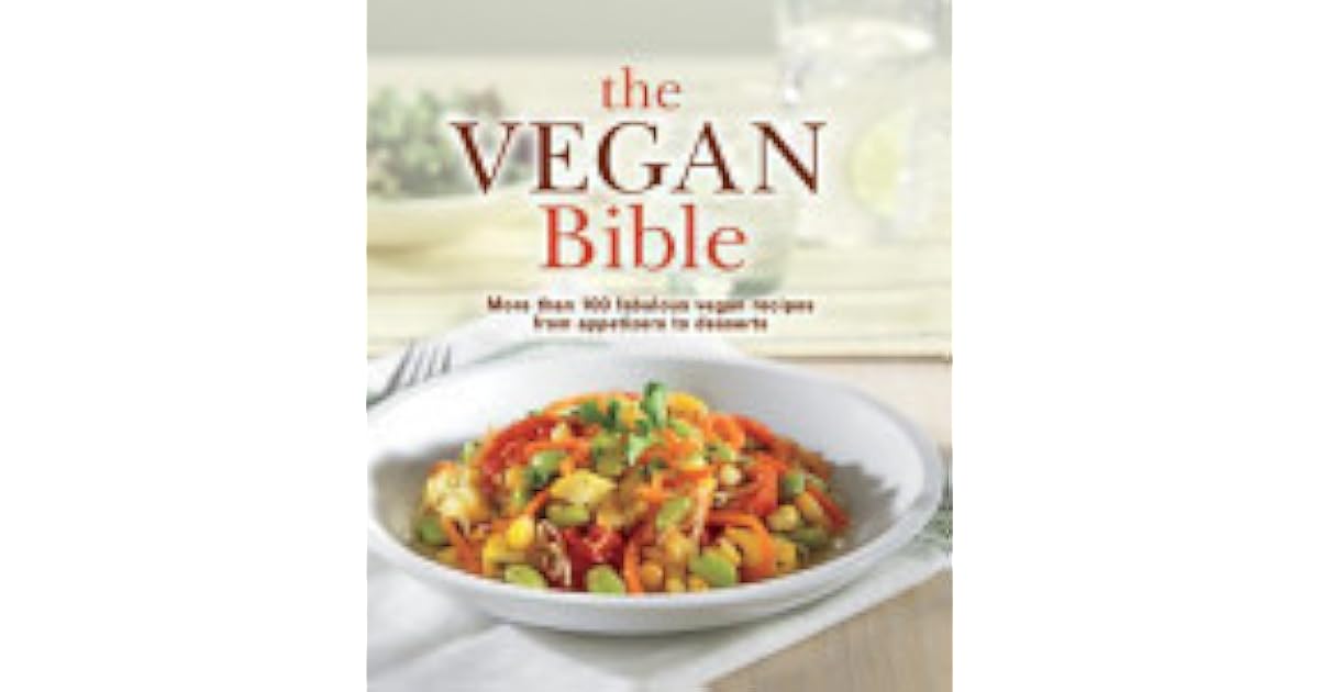 The Vegan Bible by Marilyn Pocius