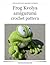 Frog Kvolya Crochet Pattern Amigurumi toy (LittleOwlsHut)