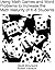 Using Math Games and Word Problems to Increase the Math Maturity of K-8 Students