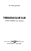 Pembaharuan Dalam Islam: Sejarah Pemikiran Dan Gerakan
