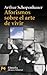 Aforismos sobre el arte de vivir by Arthur Schopenhauer