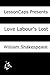 Lesson Plan: Love's Labour'...