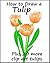 How to Draw a Tulip