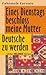 Eines dienstags beschloss meine Mutter Deutsche zu werden