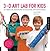 3D Art Lab for Kids: 32 Hands-on Adventures in Sculpture and Mixed Media - Including fun projects using clay, plaster, cardboard, paper, fiber beads and more!