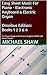 Piano - 4 Book Bundle: Easy Sheet Music For Piano - Electronic Keyboard & Electric Organ Omnibus Edition: Books 1 2 3 & 4: For Piano Organ & Electronic Keyboard With Left Hand Chords