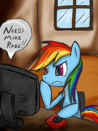 Rainbow Dash Plays World of Warcraft