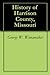 History of Harrison County, Missouri