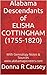 Alabama Descendants of Elisha Cottingham {1755-1820}