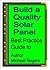 Build a Solar Panel: Guide ...