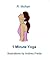 1 Minute Yoga by R. Mohan