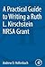 A Practical Guide to Writing a Ruth L. Kirschstein NRSA Grant