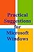 Practical Suggestions For M...