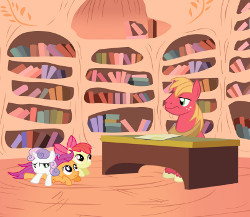 Big Mac Reads Something Purple