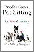 Professional Pet Sitting for Love & Money