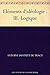 Eléments d'idéologie . III. Logique (French Edition)