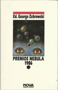Portada de Premios Nebula 1986, de George Zebrowski