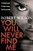 You Will Never Find Me (Charlie Boxer, #2)