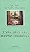 Crónica de una muerte anunciada by Gabriel García Márquez Crónica de una muerte anunciada by Gabriel García Márquez
